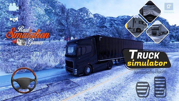 欧洲雪地卡车模拟器 截图3