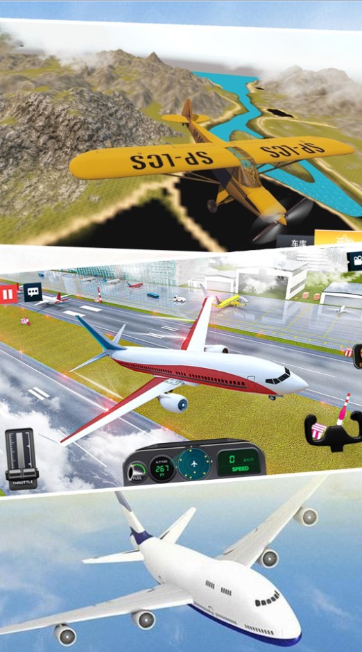 模拟真实飞机飞行 截图2