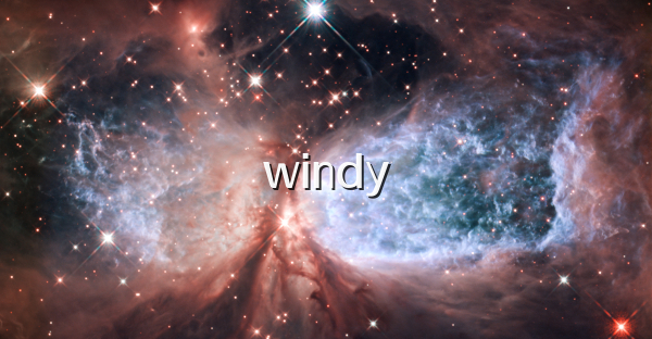 windy