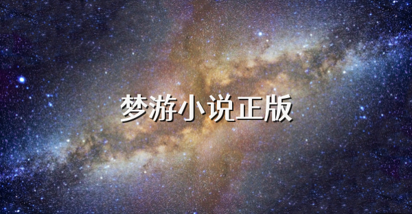梦游小说正版
