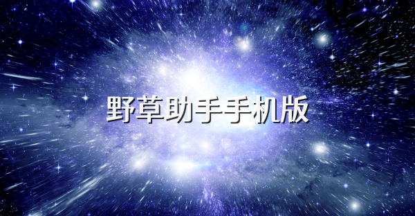 野草助手手机版
