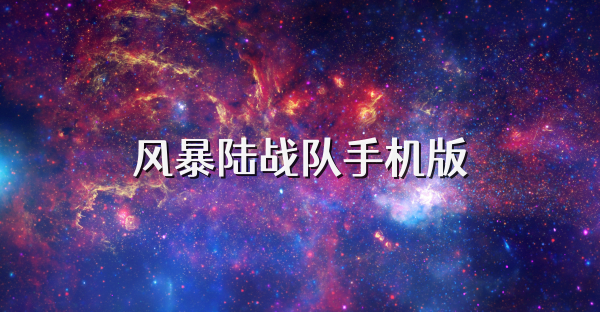 风暴陆战队手机版