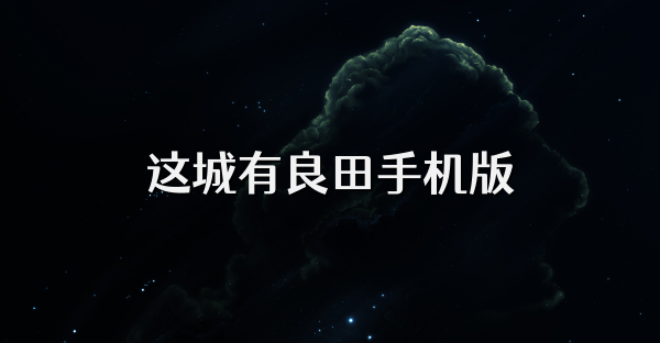 这城有良田手机版