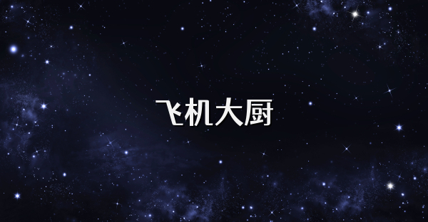 飞机大厨