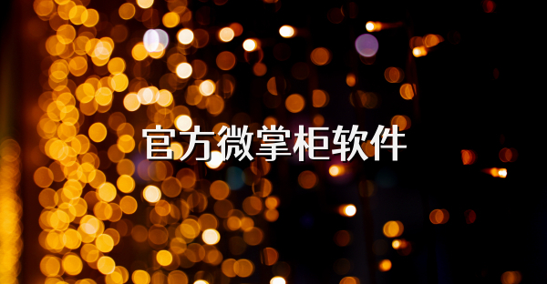 官方微掌柜软件