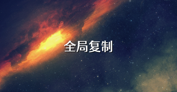 全局复制