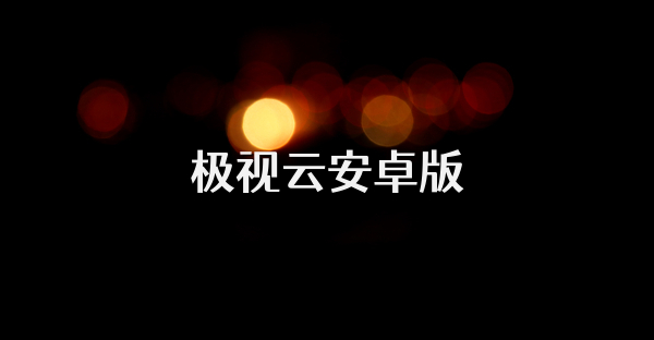 极视云安卓版