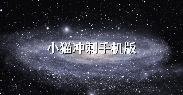 小猫冲刺手机版