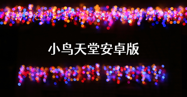小鸟天堂安卓版