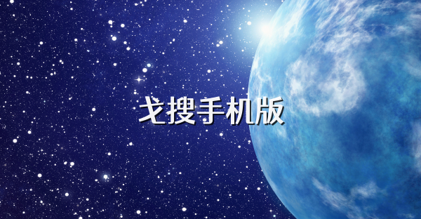 戈搜手机版