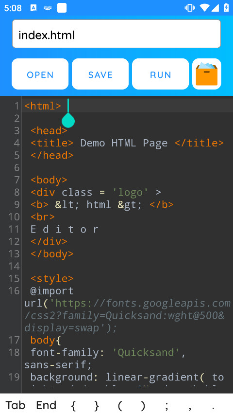 html编辑器 截图1