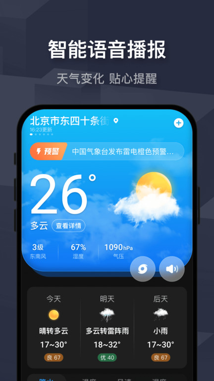 遇见天气预报 截图2