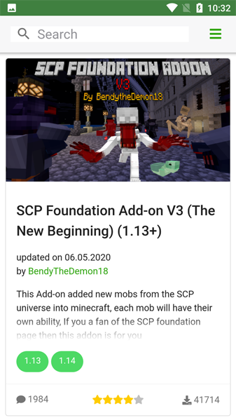 SCP Foundation Add-on V3 (The New Beginning) (1.13+)