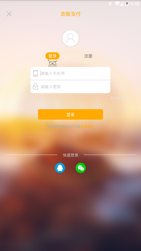 走脸支付 截图1