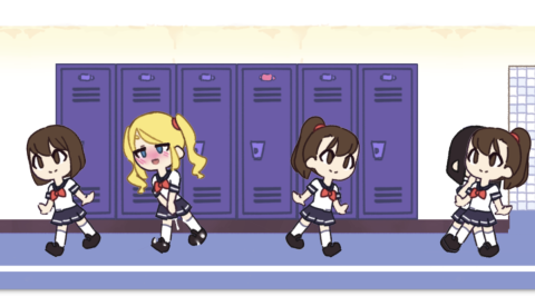 女子学校储物柜 截图2