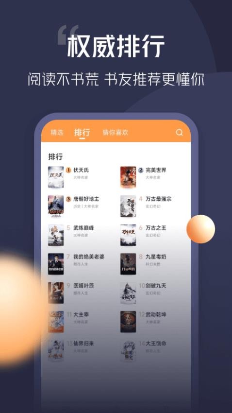 青橙小说app 截图2