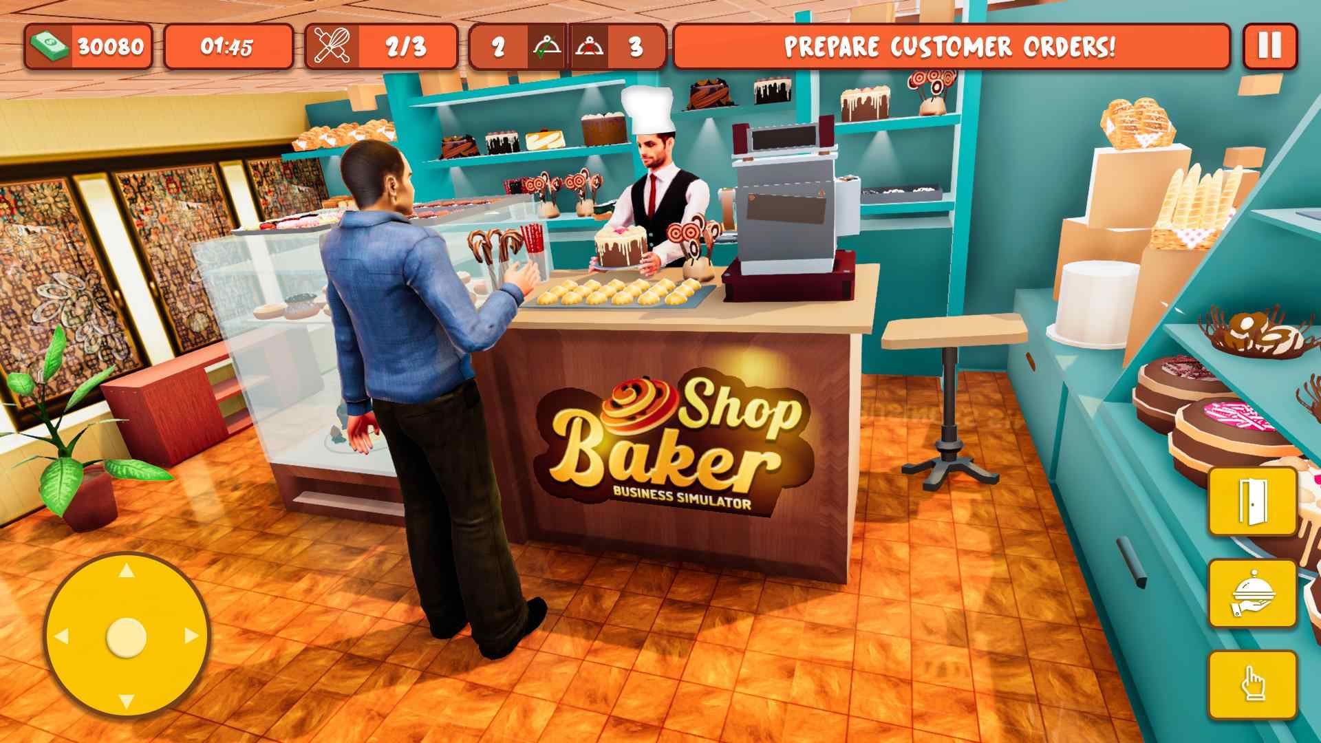 面包店商业模拟器 截图1