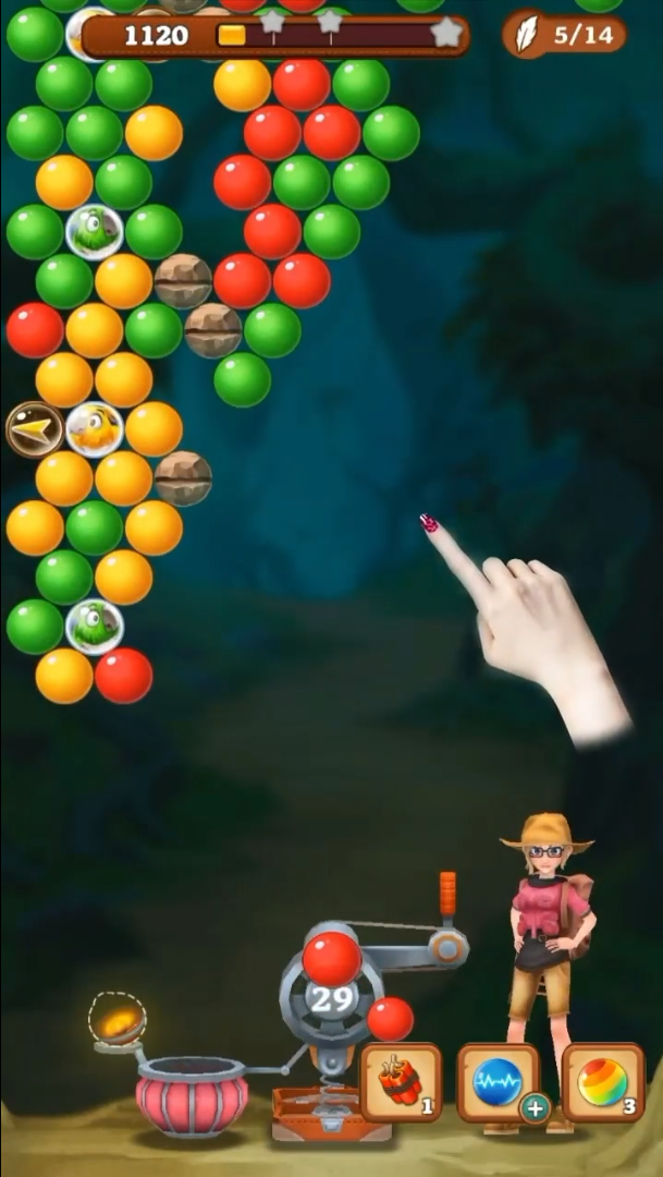 神奇的泡泡龙游戏 截图2