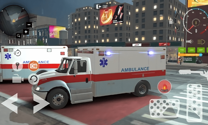 救护车城市驾驶模拟器 截图3
