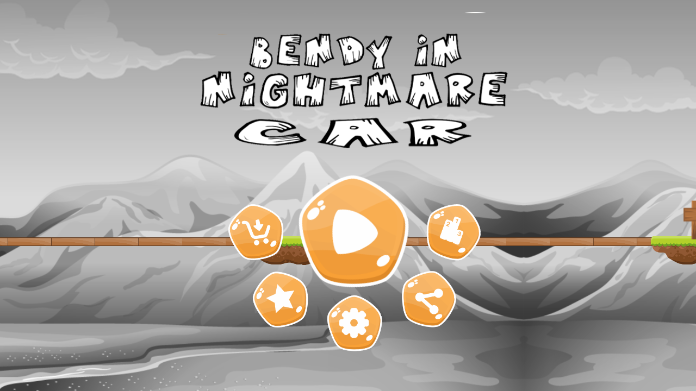 班迪梦魇车(Bendy in Nightmare car) 截图1