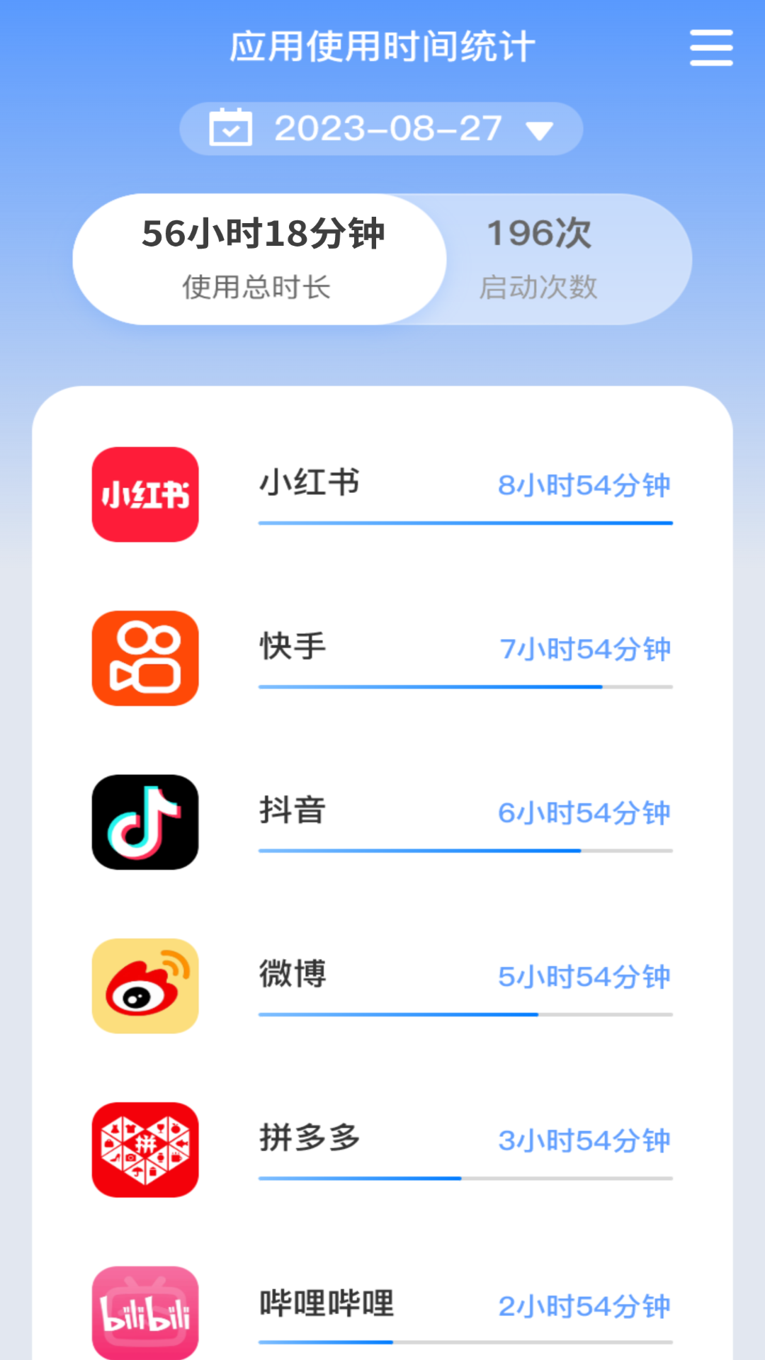 朝暮时长管家zxb1 截图3