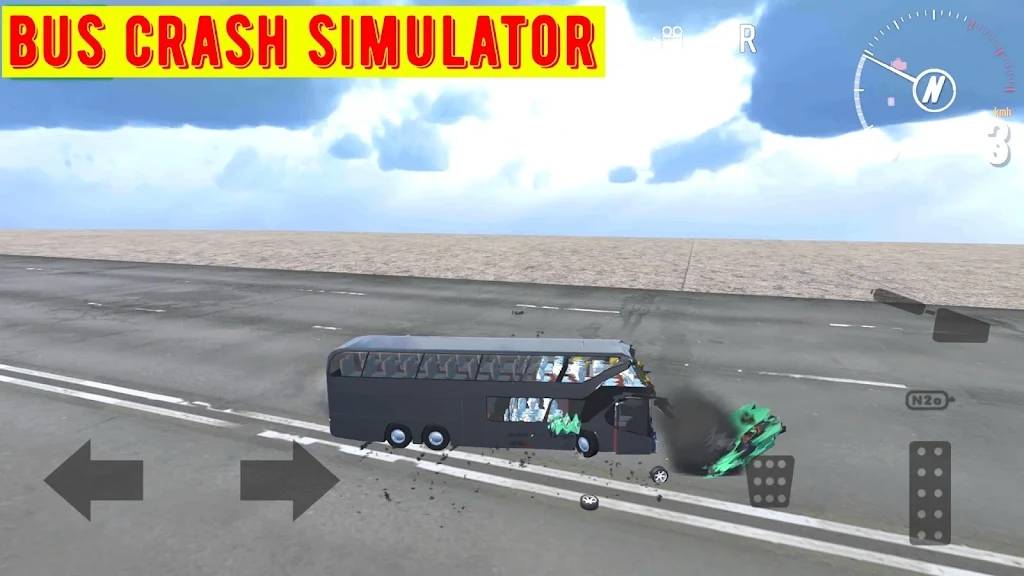 公共汽车碰撞模拟器游戏 截图1