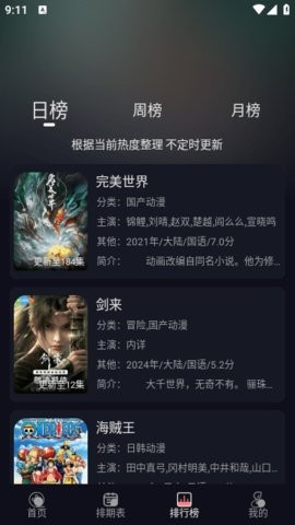 喵喵动漫完美版 截图1