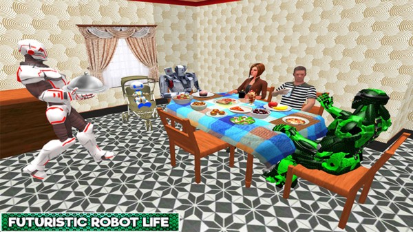 机器人家庭模拟器 截图1