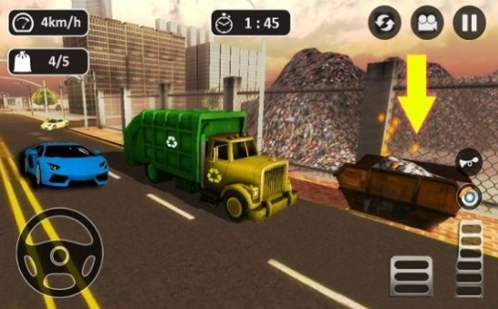 模拟垃圾车清洁 截图2