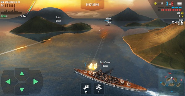 战舰激斗游戏 截图3