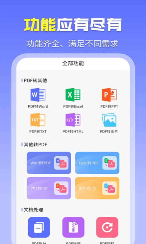 智能PDF转换助手 截图4