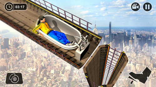 疯狂的车轮比赛 截图2