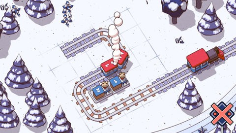 火车轨道模拟器2D版 截图1