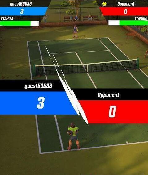 网球大赛自由运动 截图3