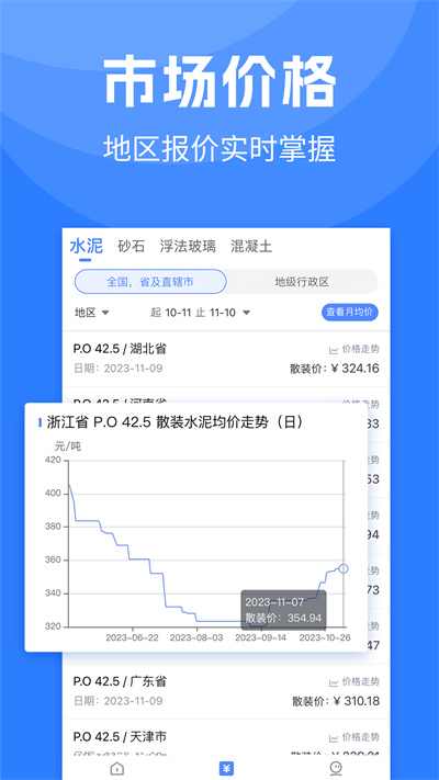 水泥指数最新版 截图3