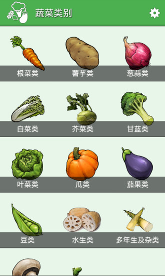 蔬菜百科 截图2