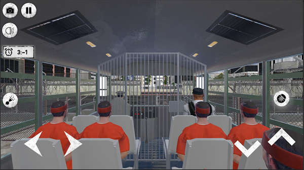 监狱犯罪者模拟运输 截图2