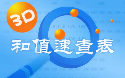 3d和值速查表 截图1