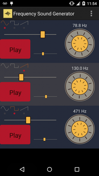 频率的声音发生器app 截图2