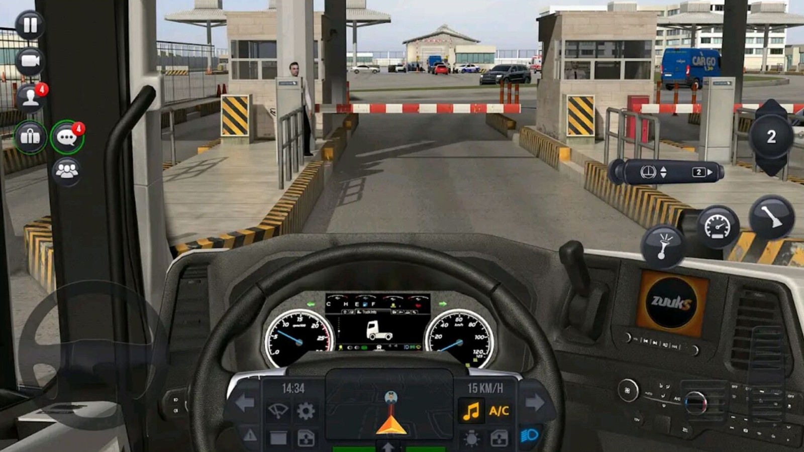 3D运输卡车驾驶 截图3