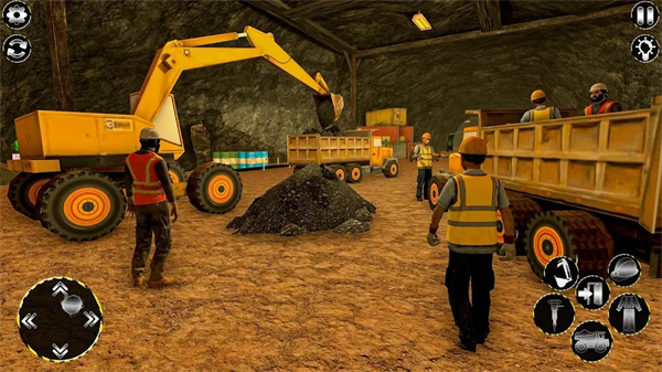 煤矿挖掘机闯关 截图1