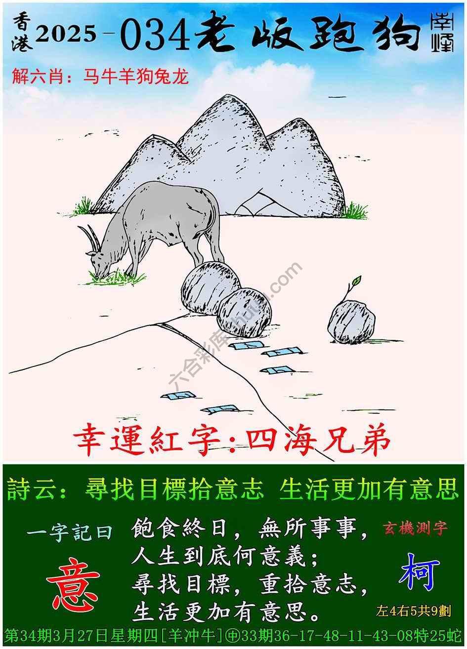 澳门老版跑狗图 截图2