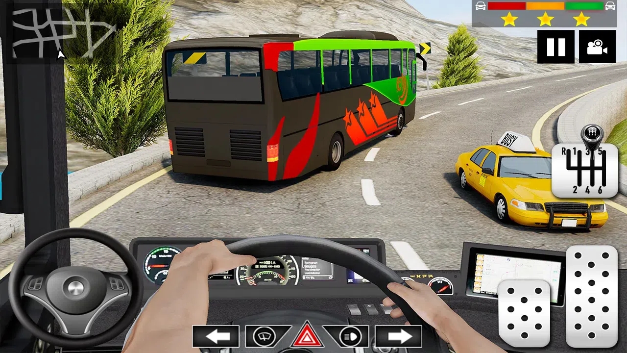 山地巴士模拟器 截图1