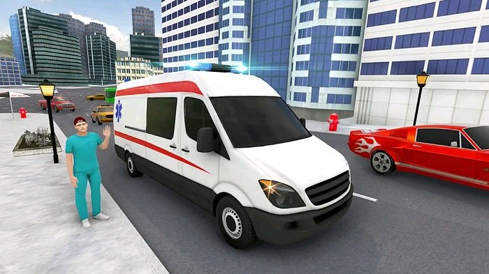 救护车模拟3d 截图2