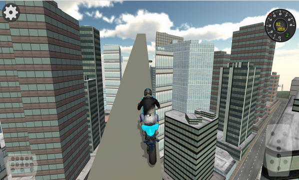 摩托车驾驶模拟器3D 截图3
