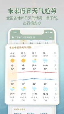 安心天气app 截图1
