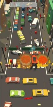 障碍道路碰撞3D 截图3