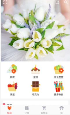 鲜花网app 1