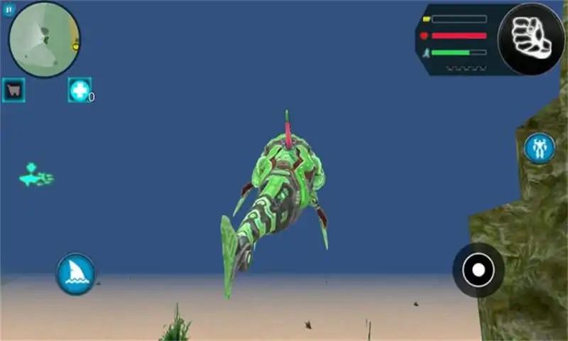超级鲨鱼变形机器人游戏 截图2