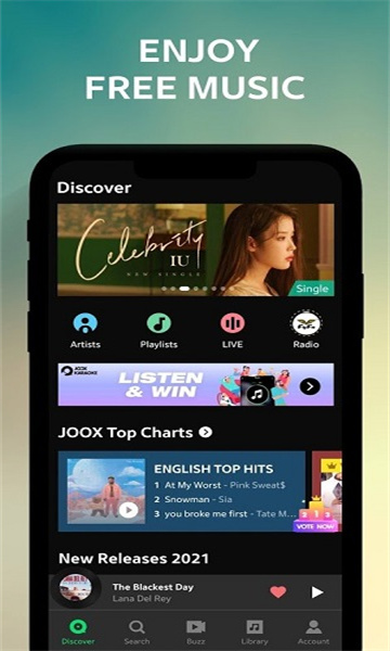 joox音乐最新版 截图4